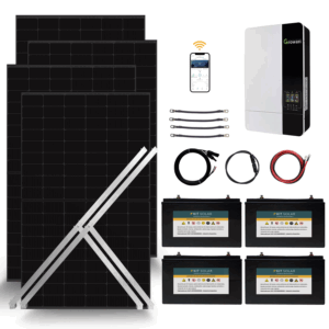 Kit Solar Off Grid 5000W MPPT 100A | 2.4 kWh de Almacenamiento (AGM)