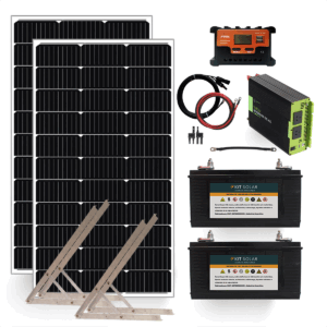 Kit Solar 1500W Aislado Onda Pura | Para Heladera todo el día