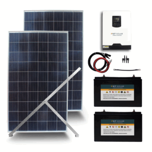 Kit Solar Off Grid 3000W PWM | 1.2 kWh de Almacenamiento (AGM)