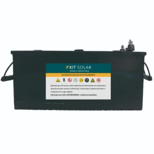 Batería Solar 12V 220Ah (Ciclo Profundo) - Plomo Ácido