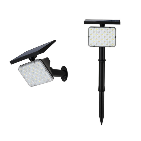 Estaca solar para jardín, ideal para iluminación exterior eficiente y ecológica