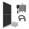 Panel solar con microinversor para balcones