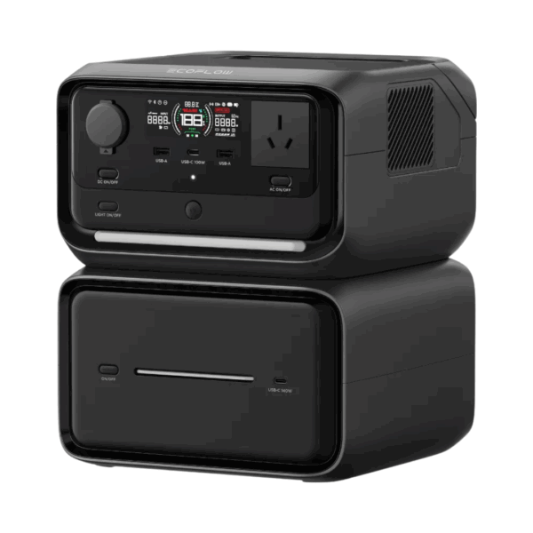 Estación de energía portátil EcoFlow RIVER 3 Max Plus 858Wh con X-Boost y carga rápida