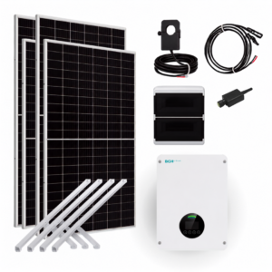 Kit Solar Ahorro BGH 2000W Monofásico | Ahorra 310 kWh por mes