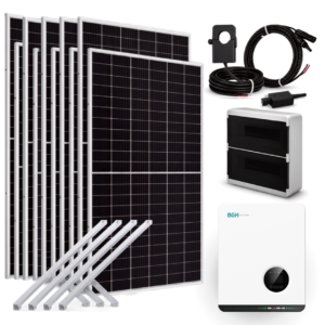 Kit Solar Ahorro BGH 5000W Trifásico | Ahorra 775 kWh por mes